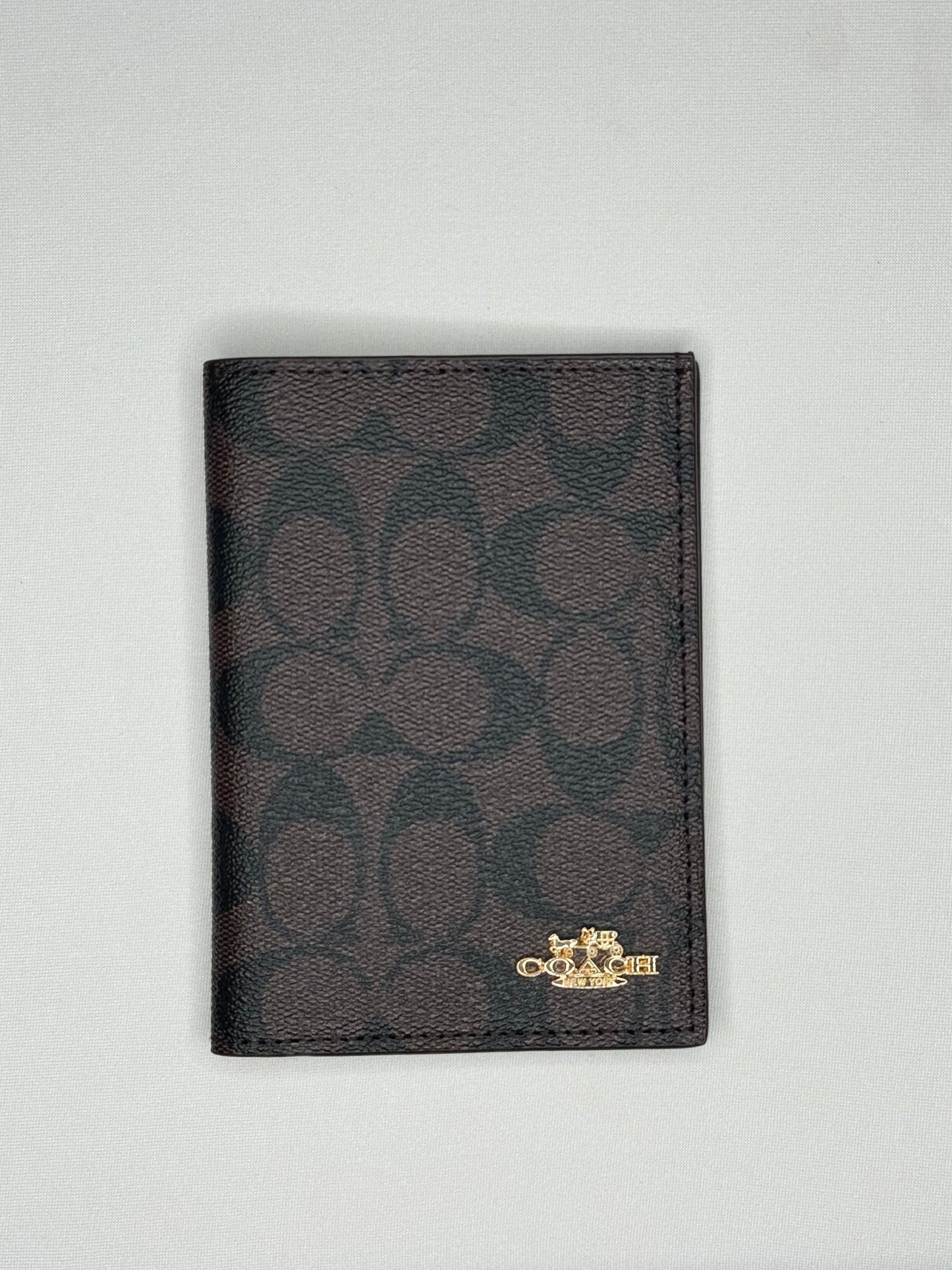 Coach Passport Cover
