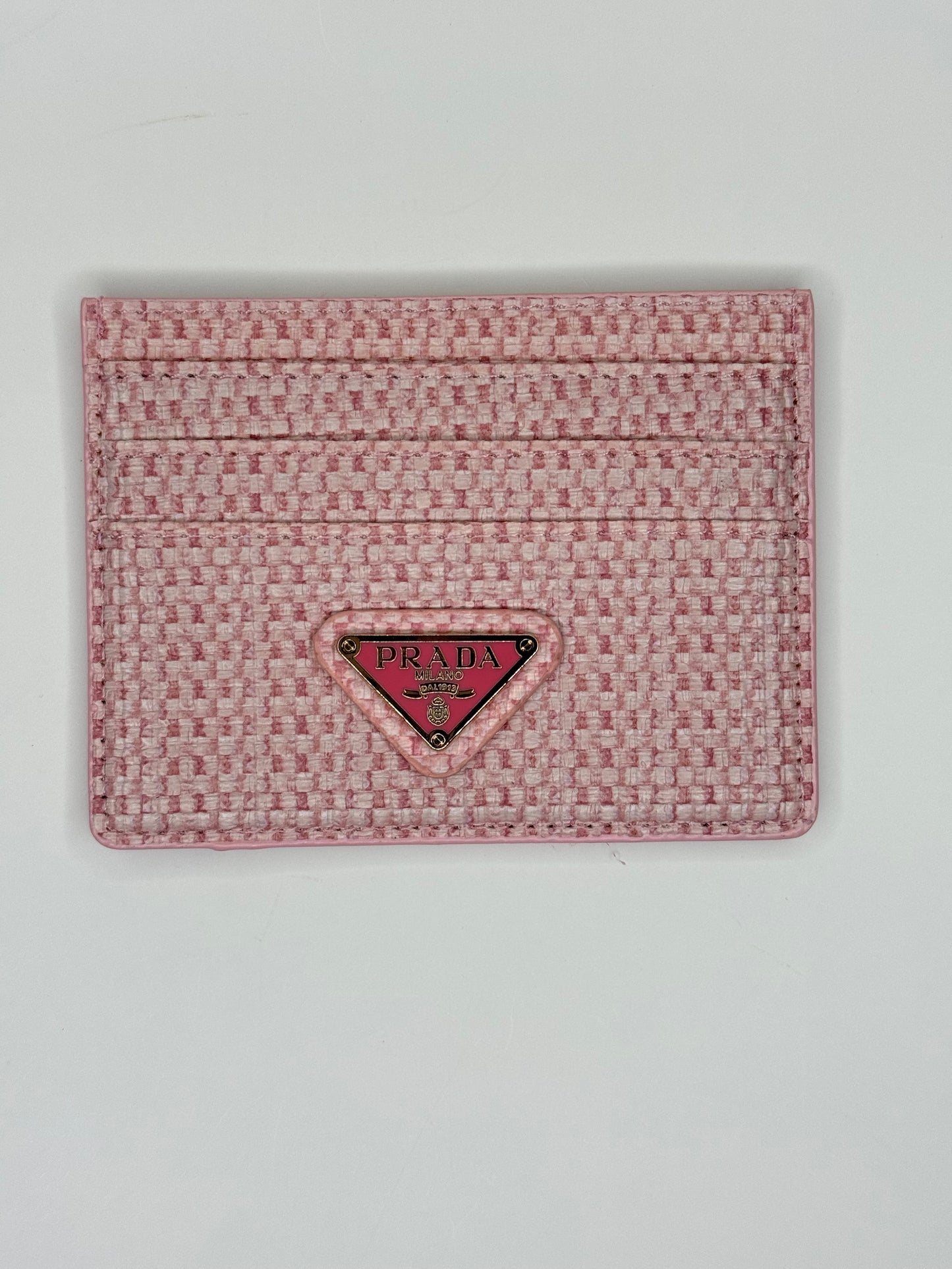 Textured Prada Cardholder